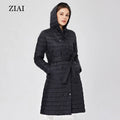 Fashion Ladies Quilted Puffer Coat Women Lightweight Double-breasted Button Padded Coat With Belt