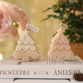 Creative Christmas Tree Romantic Atmosphere Decoration Smokeless Cute Natural Soybean Wax Scented Candles
