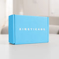 Eco Friendly Ecommerce Natural Minimalist Custom Logo Shipping Box Packing Delivery Adhesive Tear Strip Mailer Packaging Box