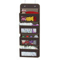 Collapsible Closet Hanging Shelves Storage Nursery Organizer the Door 4 Pockets Hanging Storage Bags for Hanging Organizer