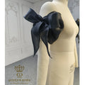 QUEENSGOWN Elegant Detachable Bow Sleeve/Top Wedding Dress Exquisite Accessories Short Sleeves