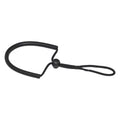 Black Rope Safety Scuba Diving Adjustable Hand Wrist Strap Lanyard with Loop