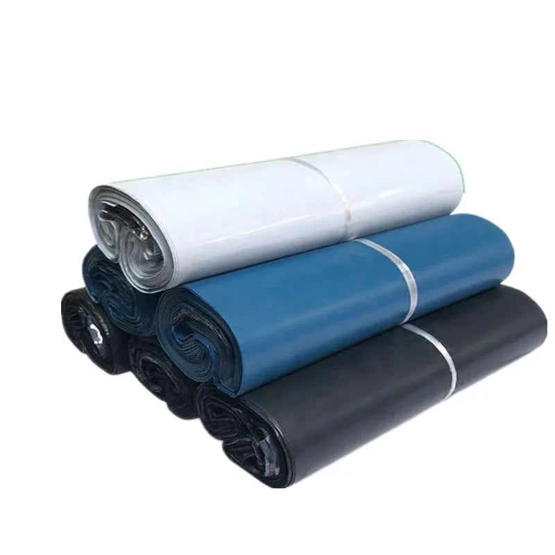 Custom Designed Biodegradable for Poly Mailer Mailing Bags Stock Colors Red/White/Black/Blue/Pink for Clothing Shoes and Socks
