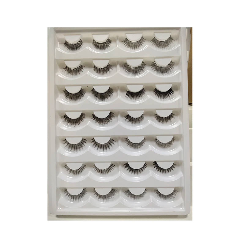 Indonesia Human Hair Strip Lashes With Private Label