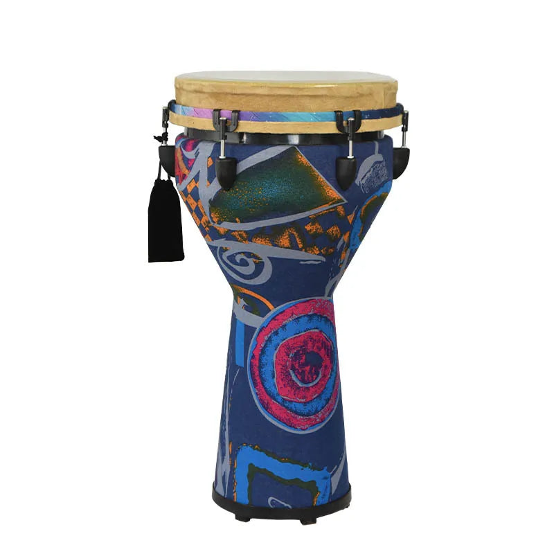 Professional 10 Inch 12 Inch Adult African Djembe Drum for Beginners Performance Band Percussion Instrument Accessory MegaBDM