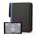 MIO Custom 4/9/12 Pocket Graded Card Binder Business PU Leather PVC Inner Page Collector Trading Cards Album Protect Bag