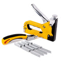 3 in 1 Heavy Duty Hand Operated Steel Stapler Nail Gun 1200 Staples with Staple Remover Customizable OEM Tool