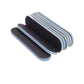 2022 Good Quality Factory Supply Double Sided EMERY Material Mini Zebra Color Soft Emery Board Nail File Set