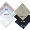 100% French Linen Napkin  Table Cloth table Runner Place Mat hemstitched Napkins Low M O Q