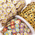 Bulk 18k Gold Plated Stainless Steel Chain Waterproof Spool Enamel Rainbow Colored Daisy Flower Handmade DIY Jewelry Findings