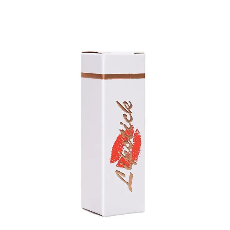 Lipstick Box DIY Handmade Lip Gloss Tube Lipstick Rube Box Custom Black White Gold Paper Box