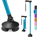 Rehaescort Custom Logo Adjustable Aluminum Walking Cane for Adults and Elderly-Multi-Use