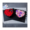 AM-SPB13 Ammy Heart-Shaped Soap Roses Flower Box Christmas Birthday Gifts Decorative Flowers  for Valentine's Day