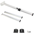 TYTXRV RV Accessories RV Folding Table Legs Aluminum Alloy Dual Guide Rails Adjustable Table Leg for RV Boat Camper Dinner Table