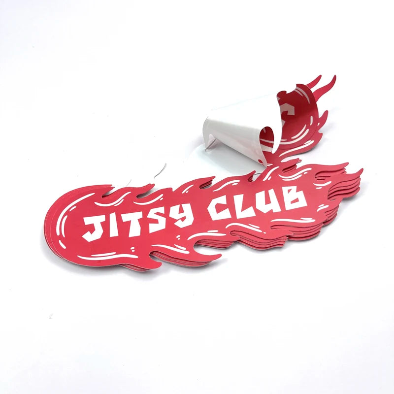 Custom Printing logo Label Sticker Sheet Self Adhesive Waterproof Adhesive Vinyl PVC Brand Logo Die Cut Sticker Custom