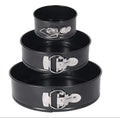 Springform Pan Set of 3 Non-stick Cheesecake Pan 4-10 Inches Stainless Steel Cake Pan Round Carbon Steel Nonstick Big Discount