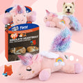 PETFULED Heartbeat Dog Toys Plush Comfort Puppy Stress Reducing Sleep Aid Crate  Durable Chew for Do