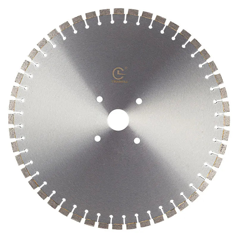 Diamond Blade Spare Parts 350mm-800mm Grinder Granite Dry/Wet Cutting OEM Customized 18in/12in Nitride Coated Changli Brand