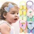 Solid Color Nylon Hair Band for New Baby Cute Children's Headband Accessory