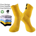 Super-elite Basketball Ankle Sports Compression Cushion Socks With Logo Customize for Men and Women