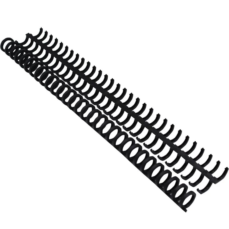 PVC Spiral Coil Book Binding Ring Plastic Comb for Notebook Paper Binding School & Office Supply