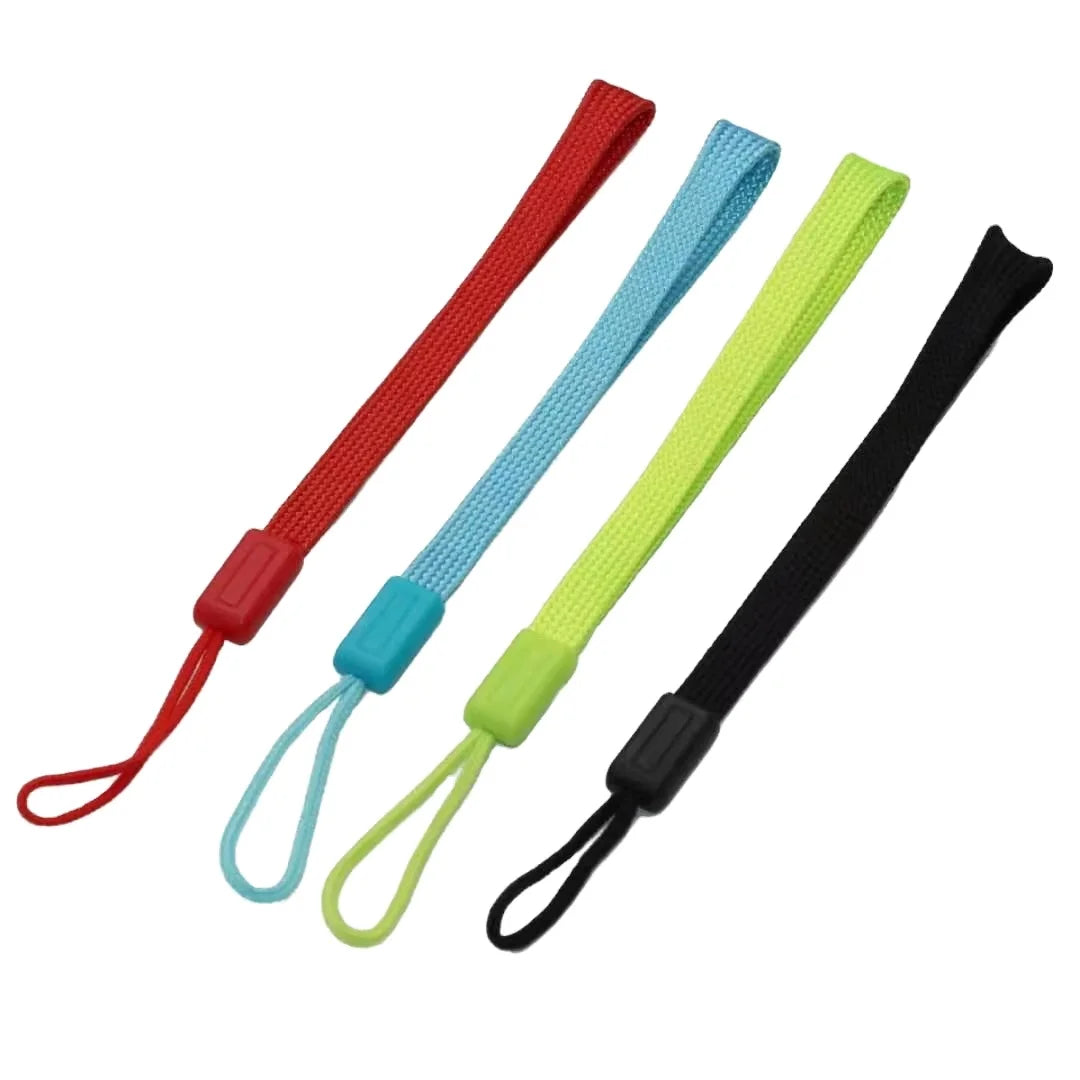 OEM Colorful Polyester Braided Hand Wrist Lanyard Strap for USB Flash Drives & Keychains ID Name Tag Badge Holders MegaBDM