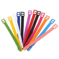 Wholesale PVC Luggage Tag Worm Loops Straps Suitcase Label Fastener