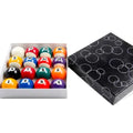 Factory Price Black Box 57.2mm Billiard Ball 2-1/4" Pool Ball Set 16pcs/box