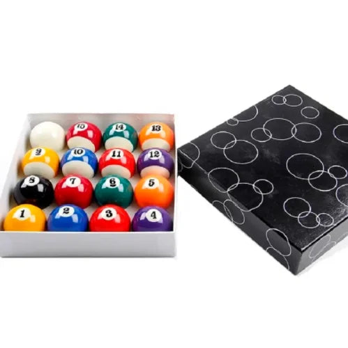 Factory Price Black Box 57.2mm Billiard Ball 2-1/4" Pool Ball Set 16pcs/box MegaBDM