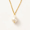 Fashion 18K Gold Plated Boho Heart Choker Necklace Jewelry Band Crystal Designer Pearl Chain Necklace for Women