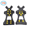 YTD 10 Stud Rubber Over Shoe Men Ice Grips