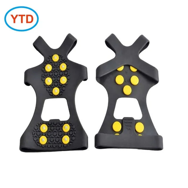 YTD 10 Stud Rubber Over Shoe Men Ice Grips