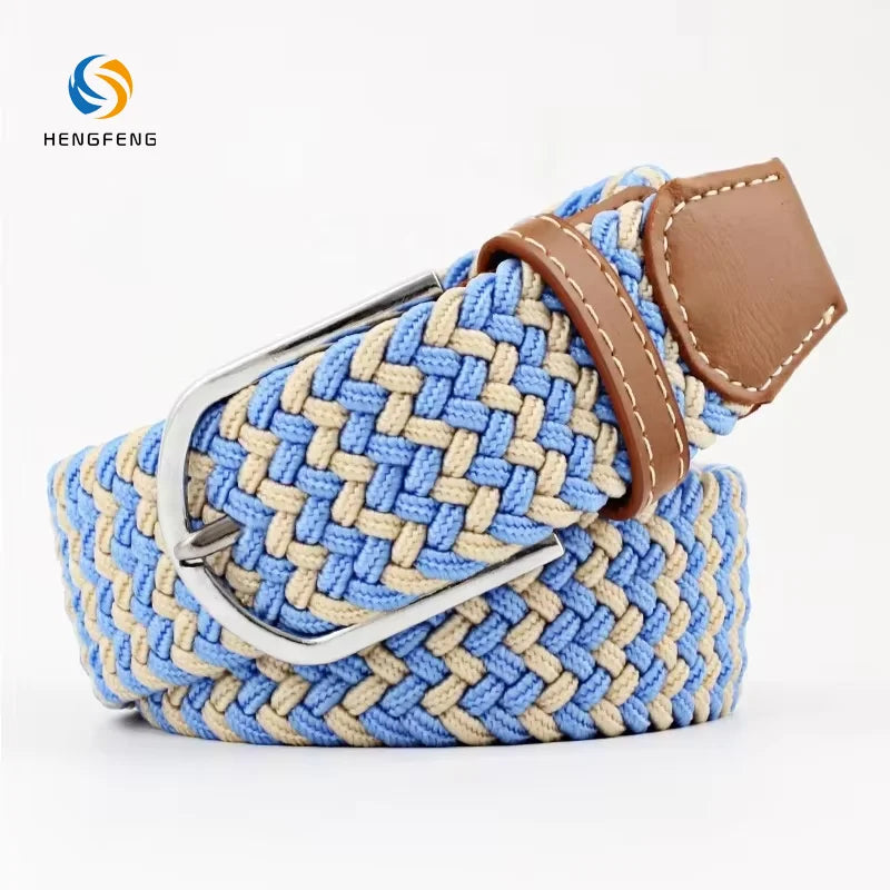 Nylon Webbing Belt 3.3cm Heat Transfer Printed Fabric Strap for Men Women Custom