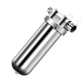 20" Crystal Clear Water: Premium Quality Stainless Steel Prefilter Optimized for Residential Needs