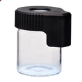High Borosilicate Glass LED Glow Stash Storage Jar 5x Magnifying Logo SmellProof for Dry Herb Preservative Food & Spice Storage