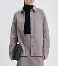 Enyami Casual Lapel Long Sleeve Blazer Pencil Skirt Long Sleeve Open Front Cropped Blazer Mini Pencil Casual Elegant Suit Sets