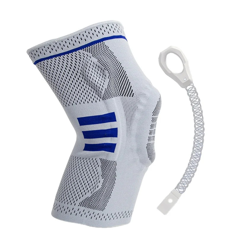 HX053 Ollas Gym Compression 3D Adjustable Hinged Knee Sleeve Support Knee Brace