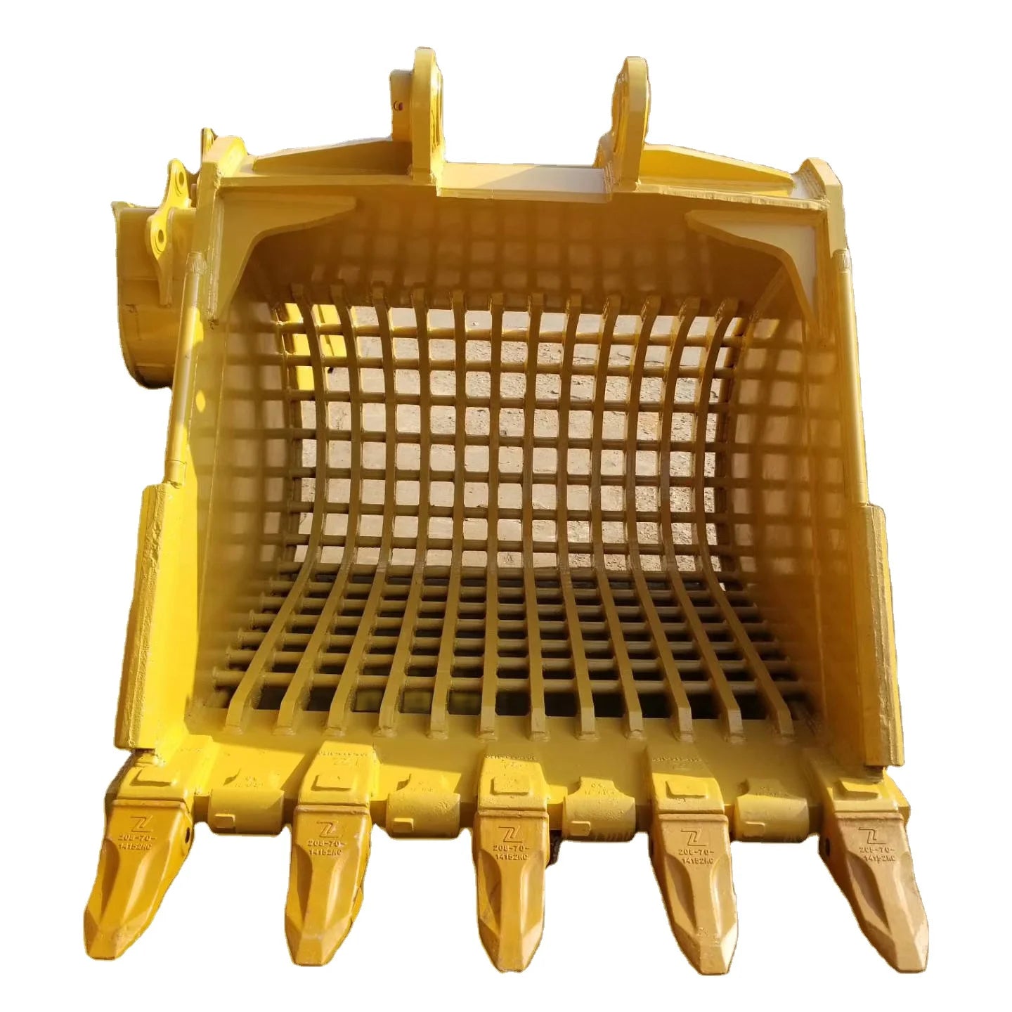 Construction Machinery Attachments 30T Excavator Skeleton Clamshell Rock Bucket