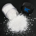 Private Label Solvent Resistant Glitter Hexagon Mixed for Nail Art Crafts Matte Glitter Chunky Bulk
