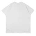 Fashionable Factory Wholesale Custom 300GSM New Design Streetwear Round Neck TShirts Washed Men's Vintage White T-Shirts