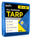 China Factory Price Hotsale Lightweight Multi-Purpose Blue Economy Poly Tarp and All-Purpose Economy Discount Blue Tarps