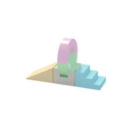 Kids Play Party Soft Play Climber Pastel Soft Ring Set Soft Play Equipment for rental party