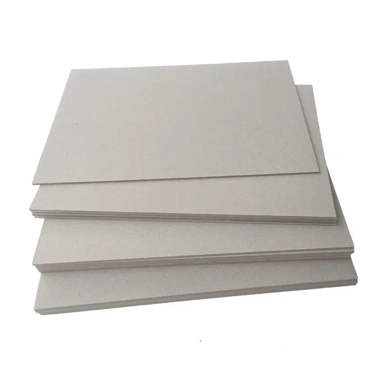 350g High Stiff Laminated Chipboard Grey Board Paper for Bookcover Binding/Puzzle Making Gray Cardboard