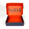 Manufacturer Orange Cardboard Paper Mailing Apparel Box for Gift Box Packaging Box