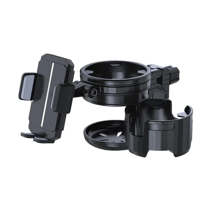 Bike Cup Holder Handlebar Phone Mount Eco-Friendly Lightweight Multi-Function Bicycle Accessories