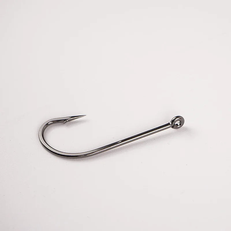 Selco High Carbon Steel Catfish Hook Barbed Fishing Hooks Long Shank Hook