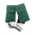 Luxury Suede Watch Travel Pouch Organizer Watch Storage Pouch Case Holder Men Jewelry Box for Watches