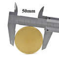 25/30/40/45/50mm Wholesale Custom Metal Collection DIY Blank Gold Anniversary Celebrity Souvenir Iron Coin Silver Challenge Coin