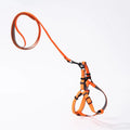 New Nylon Pet Harness for Medium and Large Dogs Breathable Padded Dog Leash with Button Closure Wholesale Pet Supplies