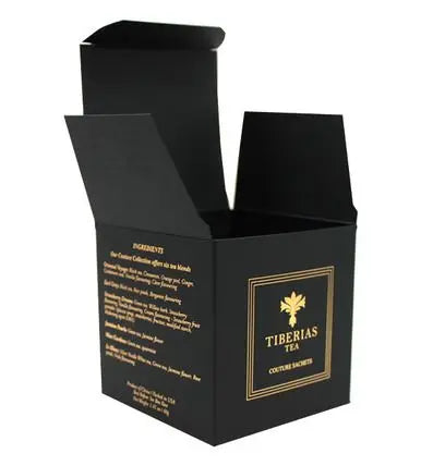 Custom Black Packaging Luxury Die Out Small Paper Packaging Candle Cosmetics Bottle Oil Cosmetics Packaging Storage Box